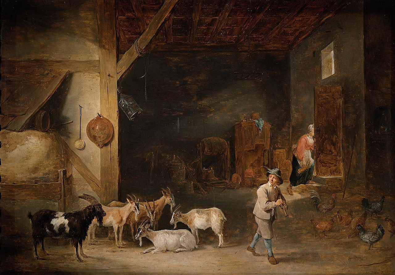 Nella stalla - Kunsthistorisches Museum